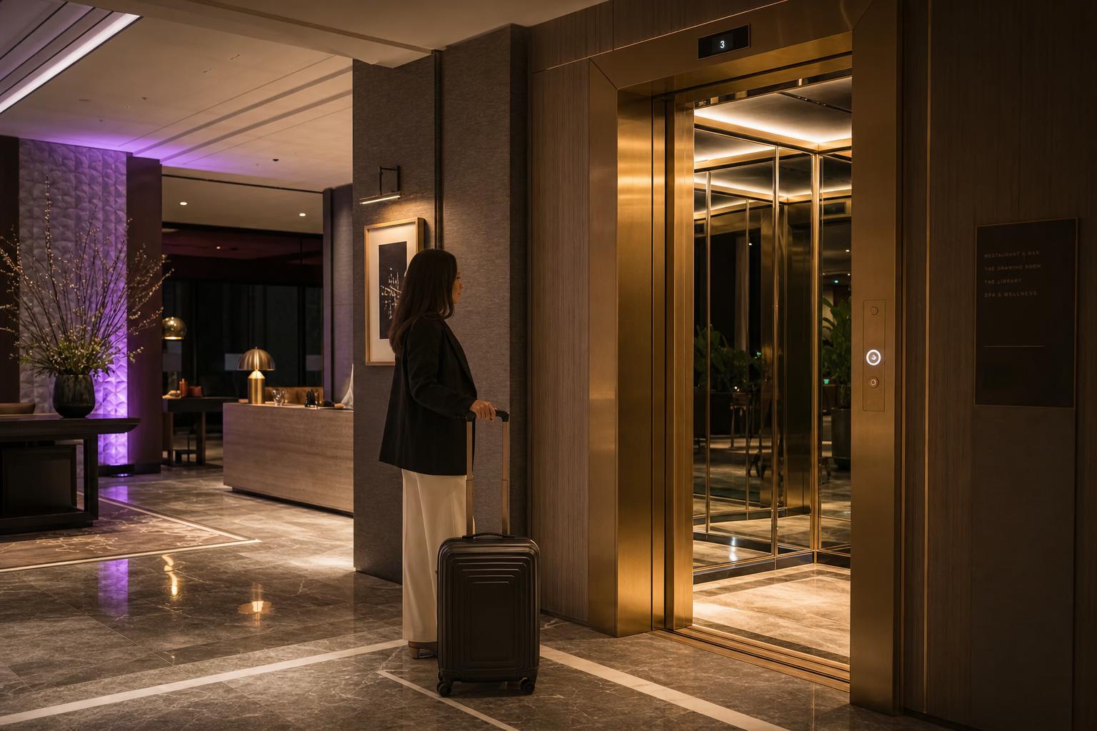 Liften voor hotellift